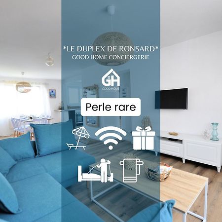 *Le Duplex De Ronsard*Plage Et Centre-Ville Dunkierka Zewnętrze zdjęcie