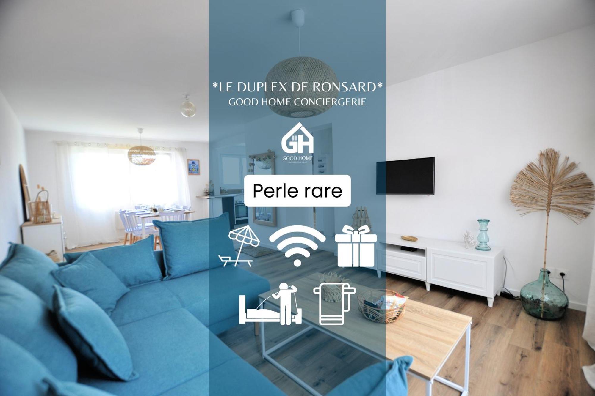 *Le Duplex De Ronsard*Plage Et Centre-Ville Dunkierka Zewnętrze zdjęcie
