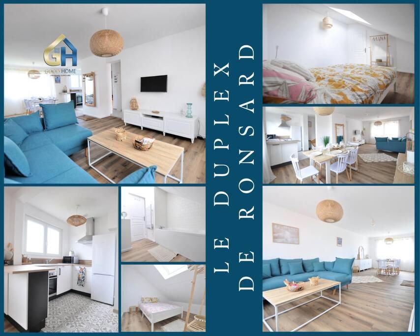 *Le Duplex De Ronsard*Plage Et Centre-Ville Dunkierka Zewnętrze zdjęcie