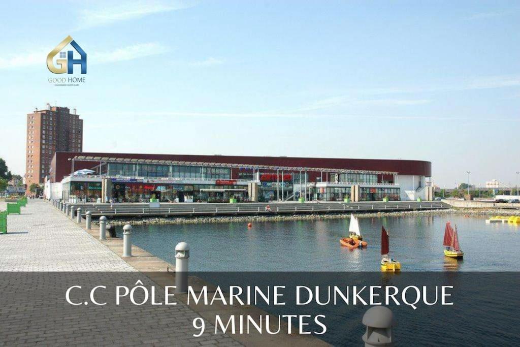 *Le Duplex De Ronsard*Plage Et Centre-Ville Dunkierka Zewnętrze zdjęcie
